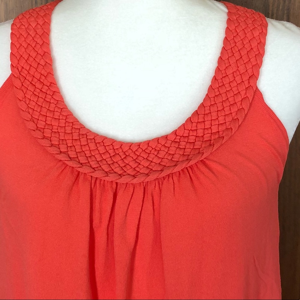 Bright orange tank top  size PL